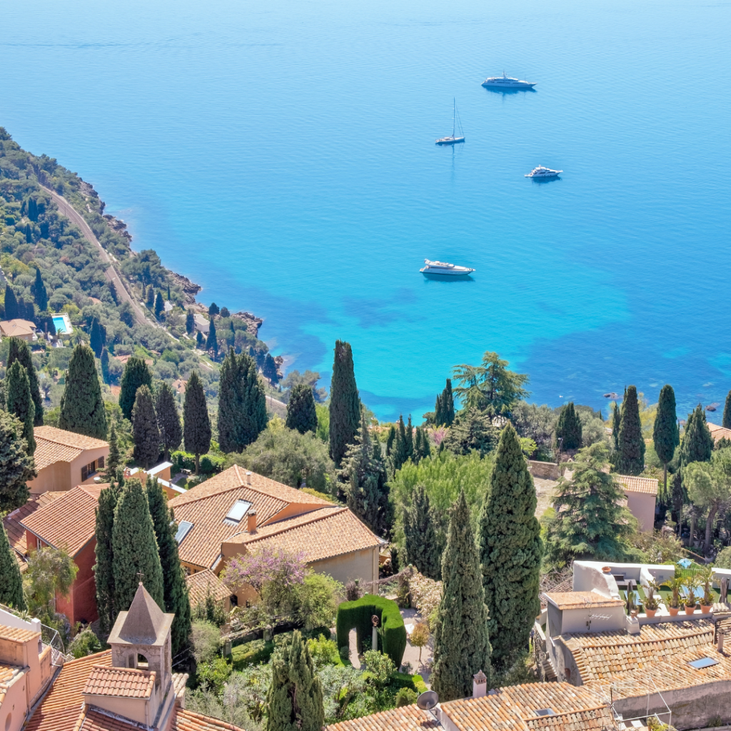 Littoral de la côte d'azur
